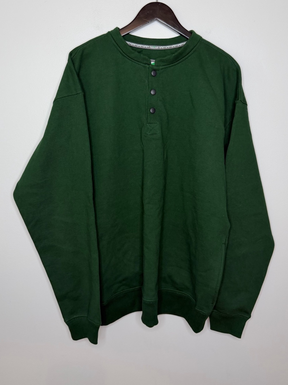Arborwear Cotton Single Thick Crew Neck Sweatshirt Green Mens XL